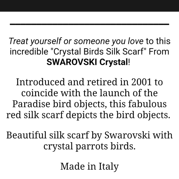 SWAROVSKI SCARF - Picture 11 of 15
